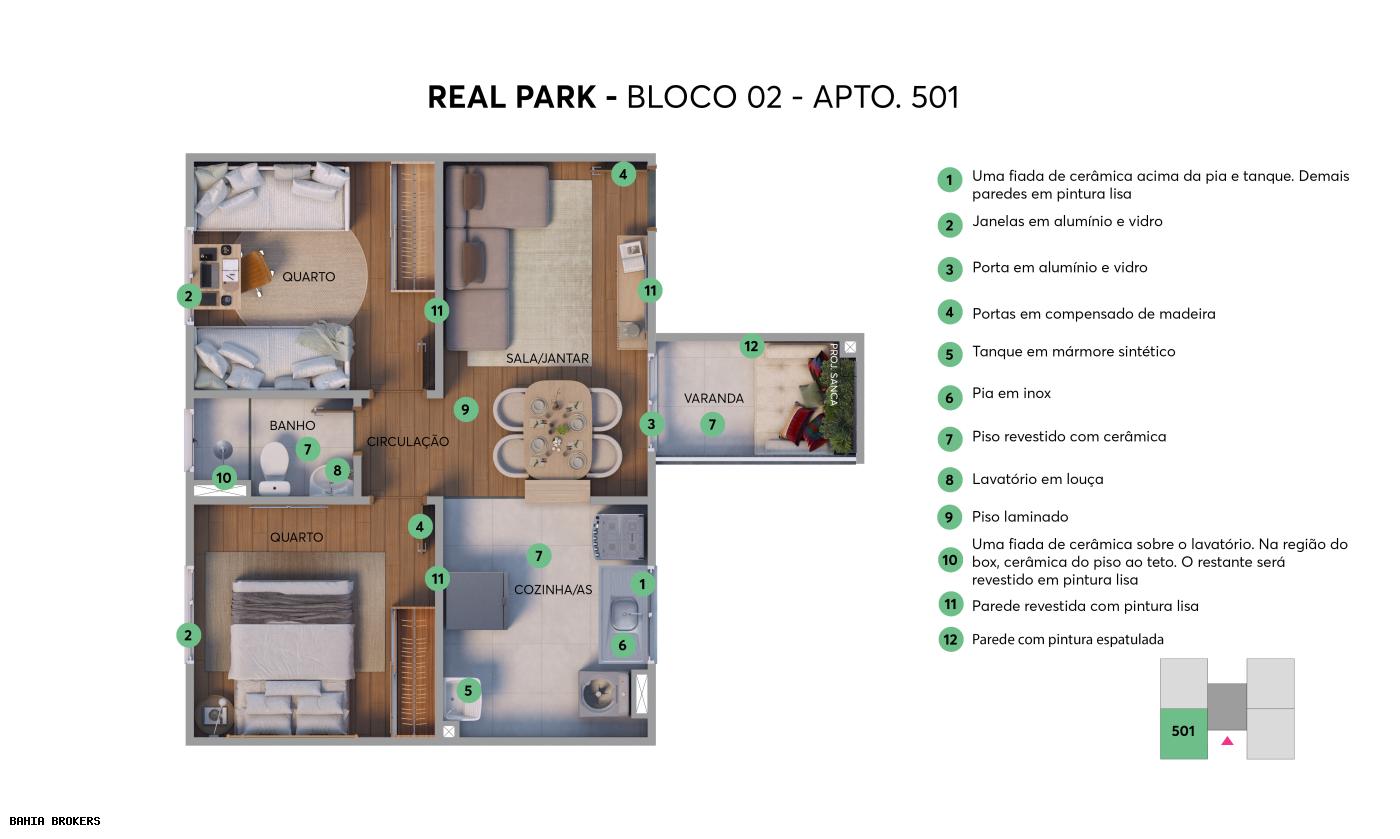 Apartamento, 2 quartos, 41 m² - Foto 13