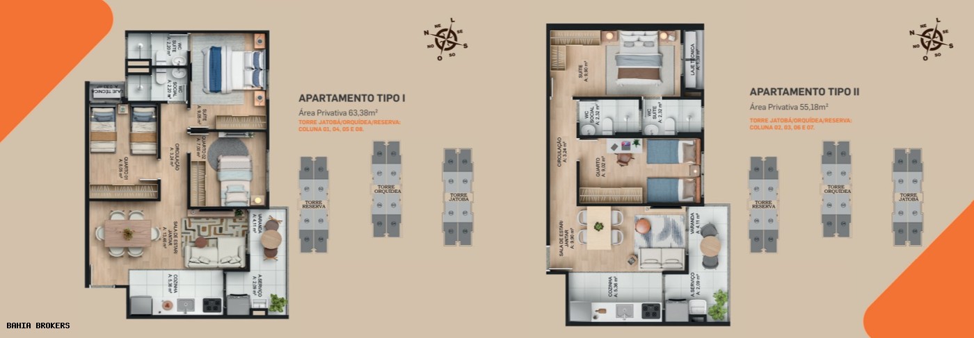 Apartamento, 3 quartos, 63 m² - Foto 10